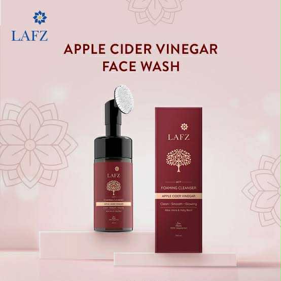 Picture of National Products LAFZ Apple cider vinegar foaming face wash -100 ml new
