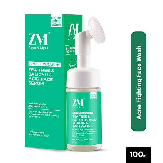 Picture of ZM Tea Tree & Salicylic Acid Foaming Face Wash new