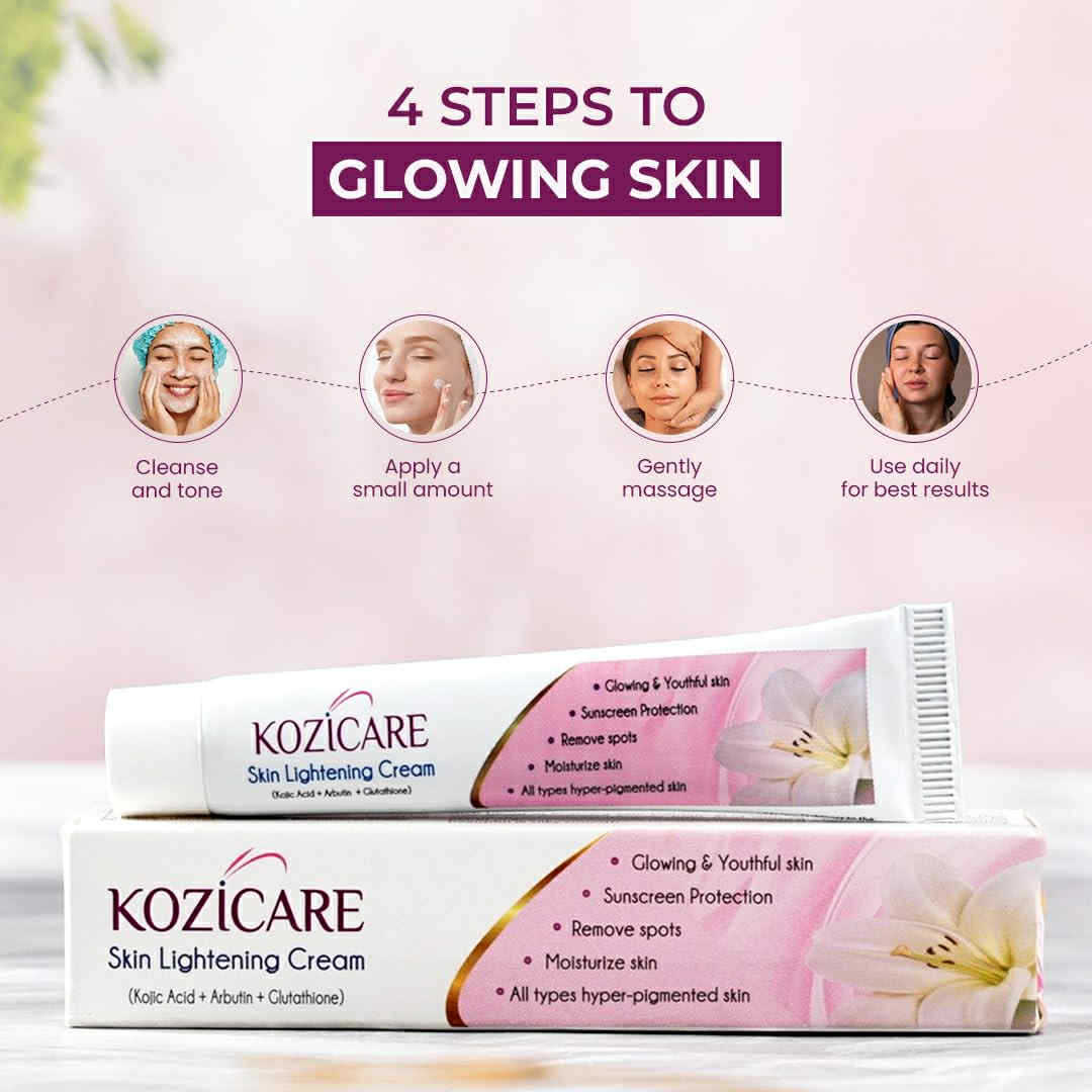 Picture of Kozicare Skin Lightening Cream Lotion - 15g new 2025