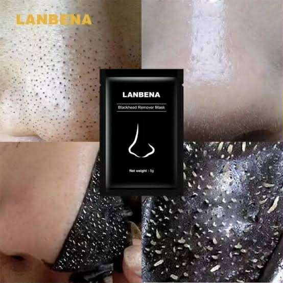 Picture of Lanbena Deep Cleansing Nose STrips (5 Pcs) Blackhead Remover Mask From new