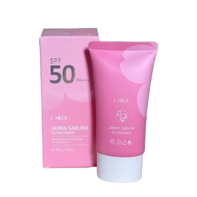 Picture of Laikou Japan Sakura Face Sunscreen, SPF50++ 50 gm new