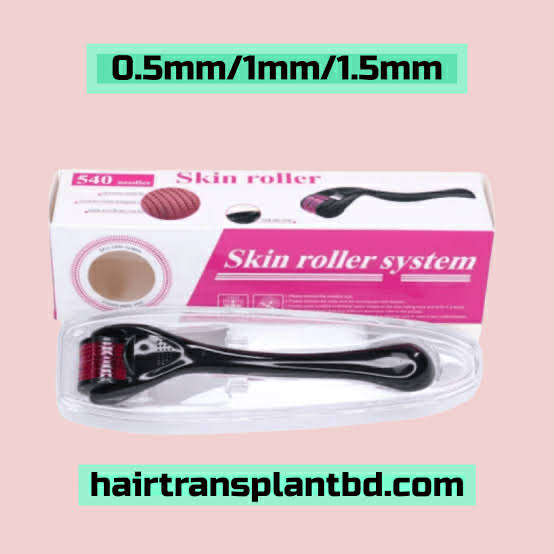 Picture of Derma Roller 540 Titanium Micro Needles for Beard Growth and Hair Loss All Size Avaiable 0.5mm new