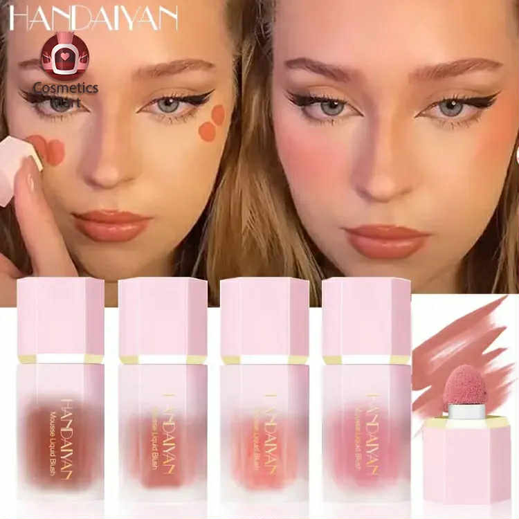 Picture of Beauty Makeup 6 Color Blush Liquid Naturally Brighten Up Skin Color Waterproof Cosmetics new