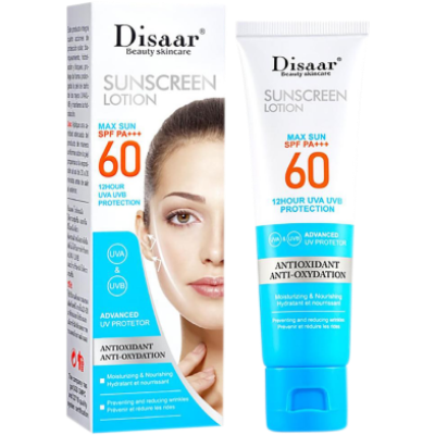 Picture of Disaar Sunscreen Lotion Max Sun SPF 60 Pa+++ - 50ml new