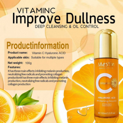 Picture of MESTIN Mestin Vitamin C Hyaluronic Acid Multi-Functional Whitening Facial Essence serum