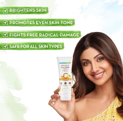 Picture of Mamaearth Vitamin C Face Wash with Vitamin C and Turmeric for Skin Illumination new