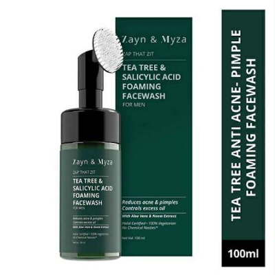 Picture of Face refreshment ZM Tea Tree Foaming face wash Used for male - 100 ml neew