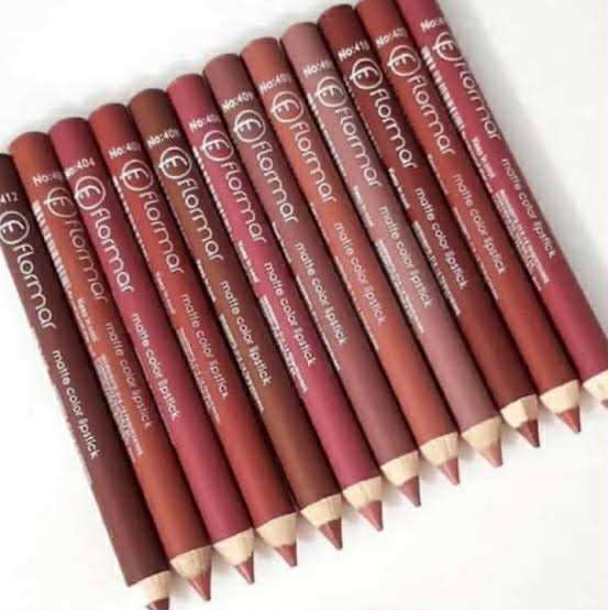 Picture of Flormar Long Lasting Matte Lipstick Pencils Set (6 Pieces) new