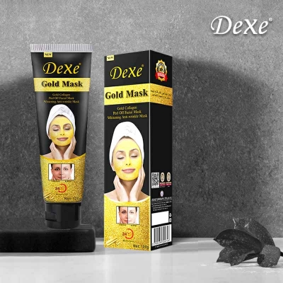 Picture of Dexe Gold Mask Deep Clean Blackhead 120gm neew