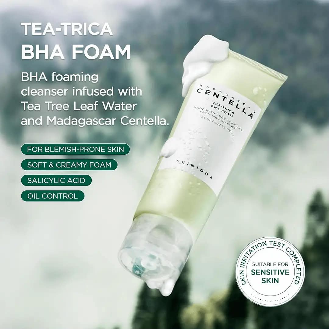 Picture of SKIN1004 MADAGASCAR CENTELLA TEA-TRICA BHA FOAM 125ML new