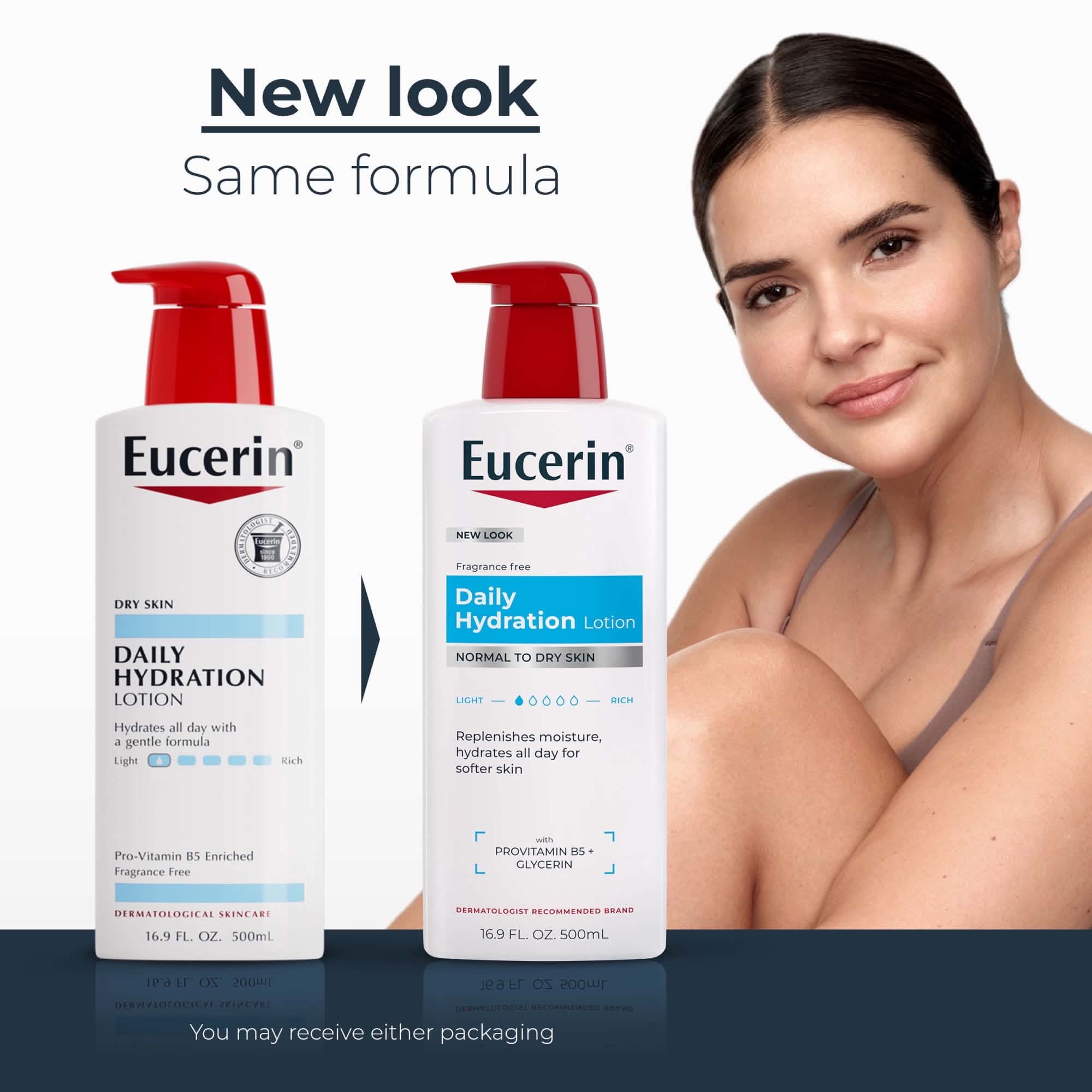 Picture of Eucerin Daily Hydration Lotion 500 Ml Skin Care Product new