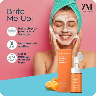 Picture of ZM Vitamin C Foaming Face Wash -100 ml new