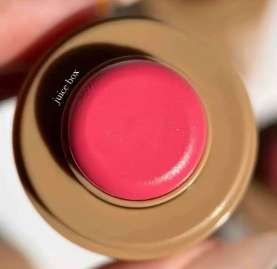 Picture of Rhode Cinnamon Roll Lip Balm Jelly Bean Lip Balm Gloss Lip Moisturizing Pocket Blush Stick Waterproof Blusher