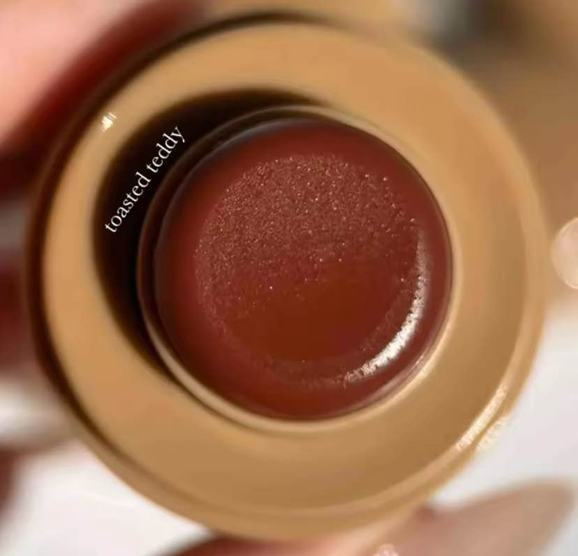 Picture of Rhode Cinnamon Roll Lip Balm Jelly Bean Lip Balm Gloss Lip Moisturizing Pocket Blush Stick Waterproof Blusher