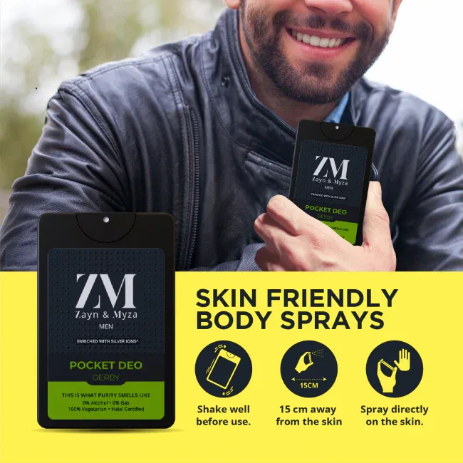 Picture of ZM Pocket Men Perfume No Gas No Alcohol