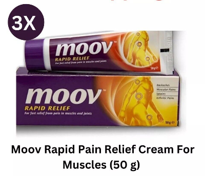 Picture of Moov Rapid Relief Cream for Joint Pain – 50g Fast-Acting Pain Relief Cream