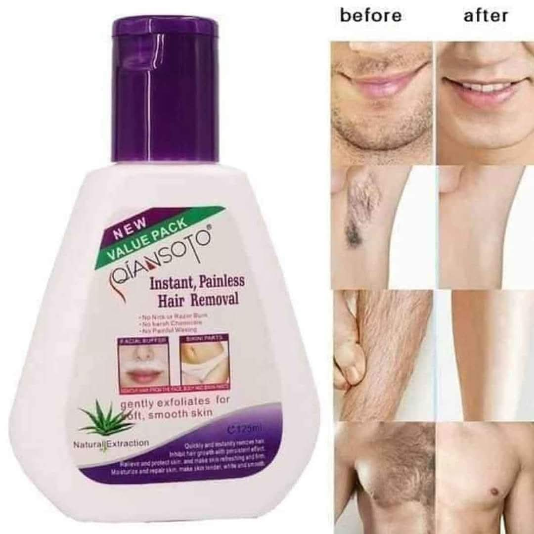 Picture of Qiansoto Hair Removal Instant Painless Smooth Skin 125ML
