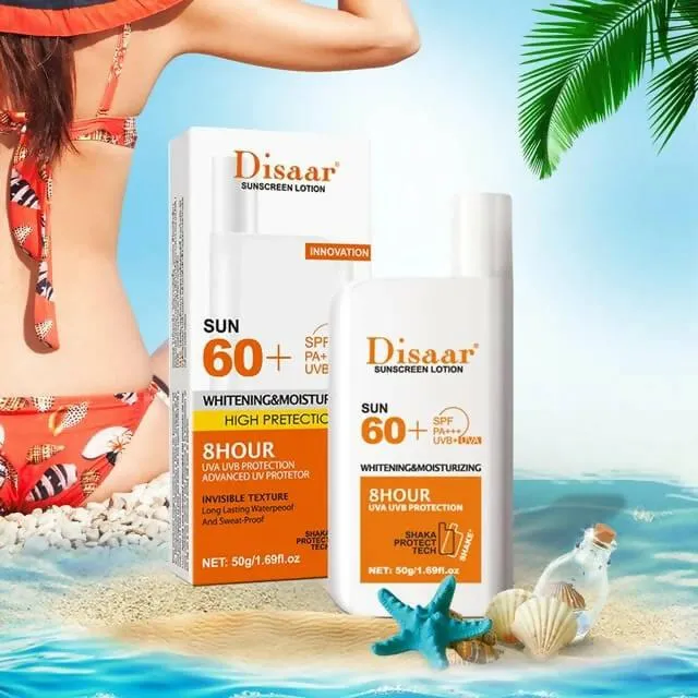 Picture of Disaar Skin Protective 60+ Whitening Sunscreen Lotion 50g