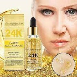 Picture of Covercoco 24K Luxury Gold Ampoule Face Serum 30ml - covercoco 24k gold serum