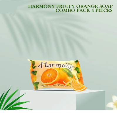 Picture of Harmony Fruity Orange Soap (3 pcs) - 45 gm