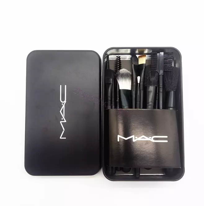 Picture of M.A.C Cosmetic Makeup Brush Set - 12 Pcs (Pack of 12)