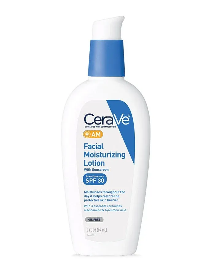Picture of CeraVe AM Facial Moisturizing Lotion Fragrance Free 89 ml