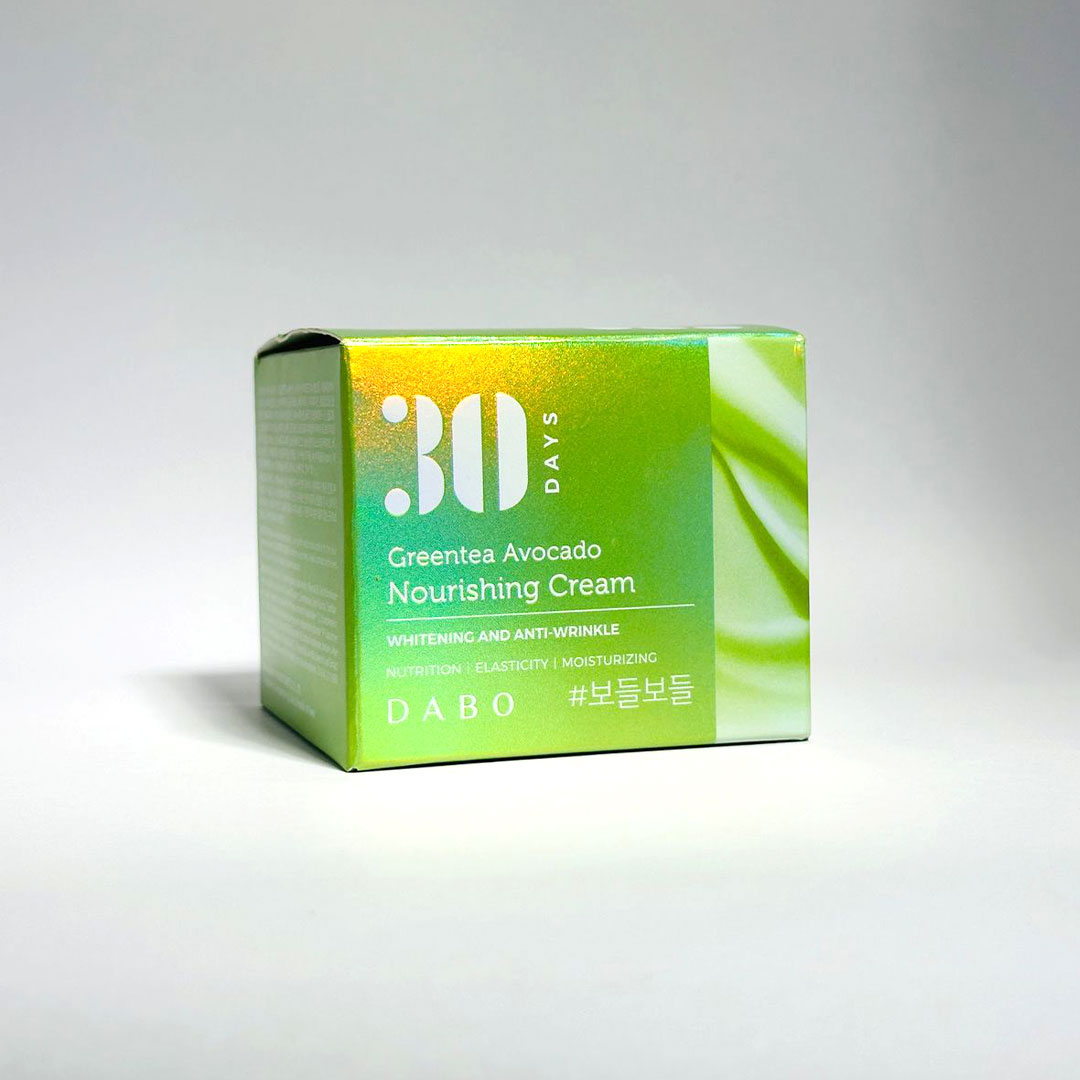 Picture of Dabo 30 Days Greentea Avocado Nourishing Cream 100ml