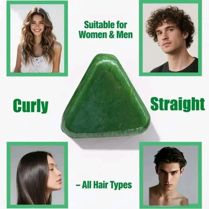 Picture of Seven Nature Green Shampoo Soap Bar