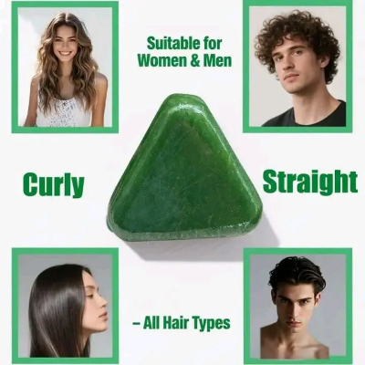 Picture of Seven Nature Green Shampoo Soap Bar