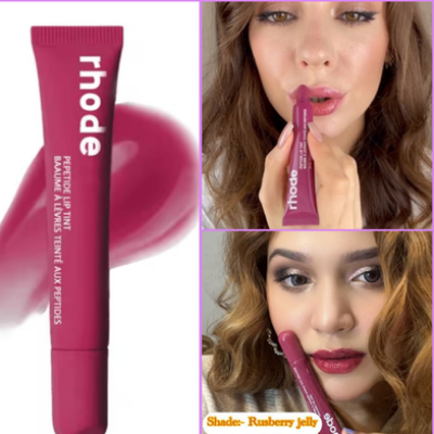 Picture of Rhode Sleepy Girl+Raspberry Jelly Pocket Blush + Peptide Lip Tint Combo