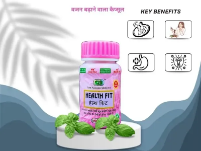 Picture of Health Fit Capsule For Weight Gain 50 Capsule