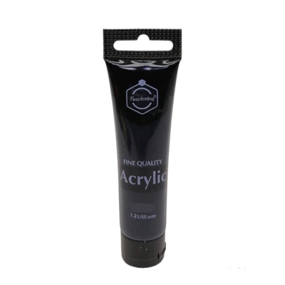 Picture of Keep Smiling Acrylic Paint 75ml - Black