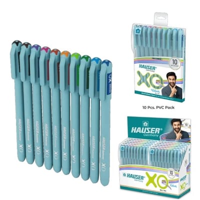 Picture of HAUSER Germany XO Ball Pen Set of 10 Ink Colors