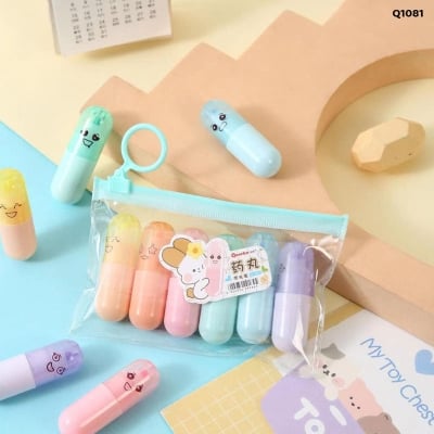 Picture of Smile Capsule Highlighter 6 Pcs