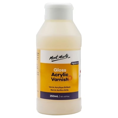 Picture of Mont Marte Gloss Acrylic Varnish Signature 250ml
