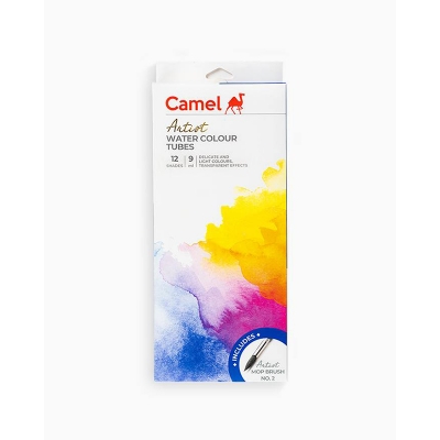 Picture of Camel Artist Water Colour Tubes (9ml) - 12 Shades