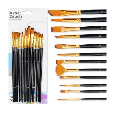 Picture of Artist 12pcs Mix Brush Set