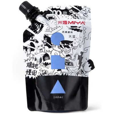 Picture of HIMI Gouache Refill 100ml CC Bag - Blue