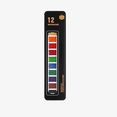 Picture of Keep smiling জল রঙের কেক পেইন্ট 12 রঙের বাক্স - colour