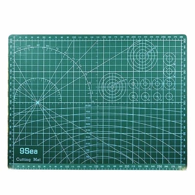 Picture of Cutting Mat Double-sided Non Slip Printed Grid Quality Cutting craft Board A4 Size