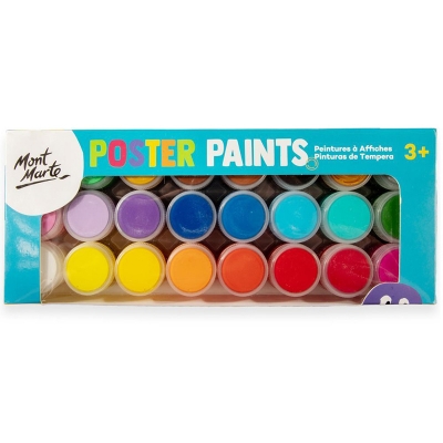 Picture of Mont Marte Poster Paints (20ml) - 24 Colors