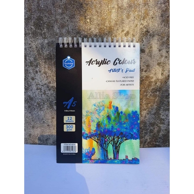 Picture of Keep Smiling Artist's Pad A5 Size (12 Sheets)