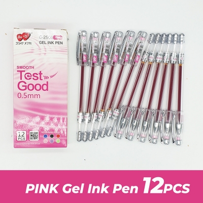 Picture of Test Good Gel Ink Pen 0.5mm (Pink)