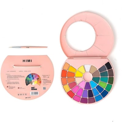Picture of HIMI Watercolor Cake Set of 38 Assorted Colors