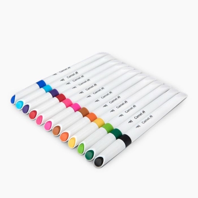 Picture of Camel Brush Pen 12 Shades (Multicolor)