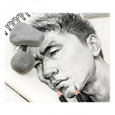 Picture of Kneaded Art Eraser /Rubber Pencil/Charcoal/Pastel Eraser for Art Drawing Artist