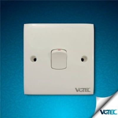 Picture of VGTEC 1 gang 1 way switch (Econo series)
