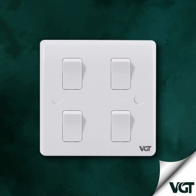 Picture of VGT  4 Gang 2 way switch (Classic series)