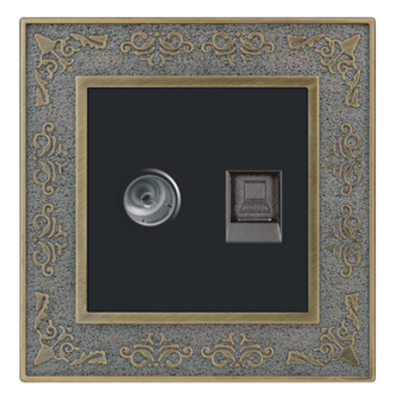 Picture of VGTEC TV & Internet combined socket (Decent series)