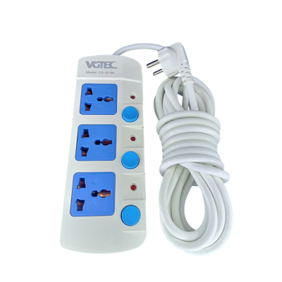 Picture of VGTEC Extension socket- 3 points (Classic series)